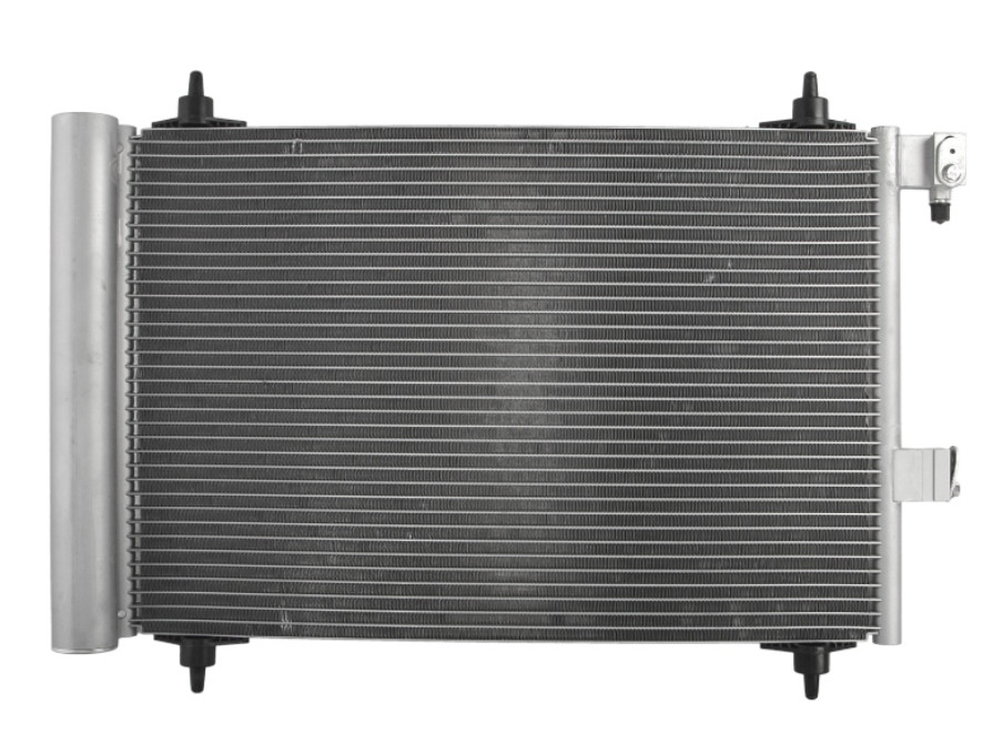 Радіатор кондиціонера Сітроен С5 2, 3, Пежо 407 - Citroen C5 2, 3, Peugeot 407 (1.6 D-3.0 D) 2004-