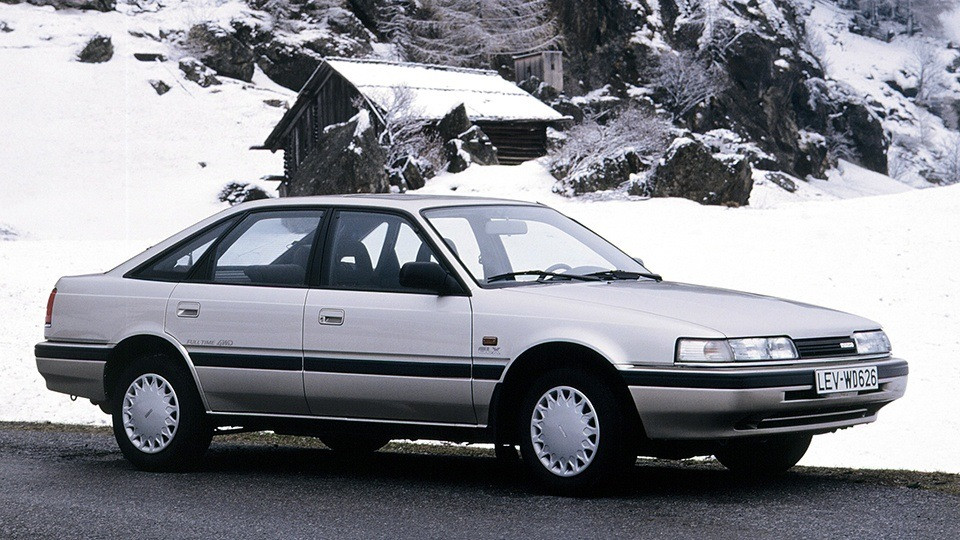 Радіатор охолодження двигуна Мазда 626 4, 5 - Mazda 626 4, 5 (1.6-1.8-2.0) 1991-2002