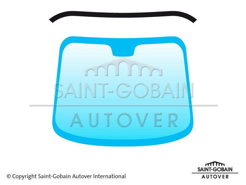 Ущільнювач-молдинг переднього лобового скла BMW 3 E36 - БМВ 3 Е36 1990-2000