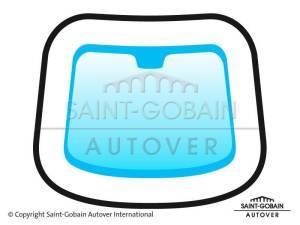 Ущільнювач-молдинг переднього лобового скла PEUGEOT BOXER - Пежо Боксер 1994-