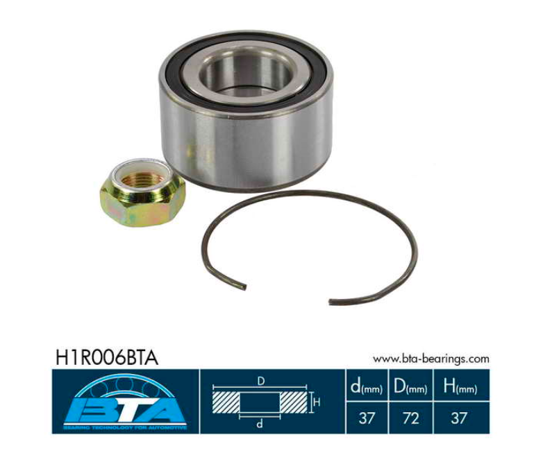 Підшипник передньої маточини Рено Кенго, Меган, Кліо 1, 2, Дача Логан 1, 2 (0.9-2.2) 1985-