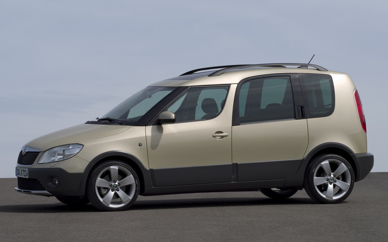 Важіль-поводок двірник заднього склоочисника з щіткою для Шкода Румстер - Skoda Roomster 2006-2015