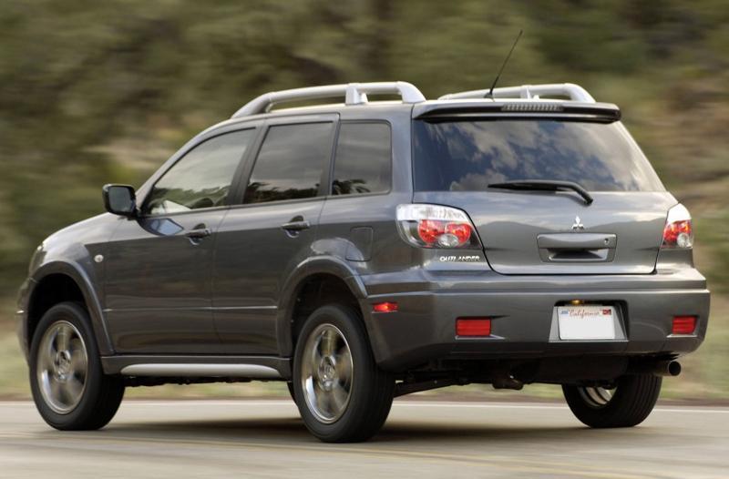 Важіль-поводок заднього склоочисника з щіткою для Мітсубісі Аутлендер I 2003-2006