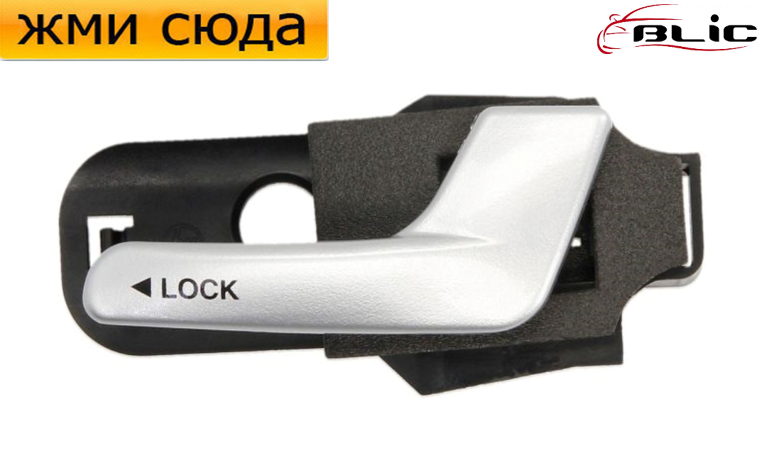 Ручка дверей внутрішня передня права Фіат Добло - Fiat Doblo 2001-2010