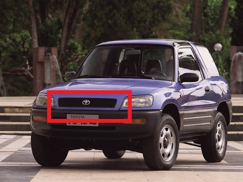 Решітка радіатора Тойота РАВ 4 - Toyota RAV 4 - 1994-1997