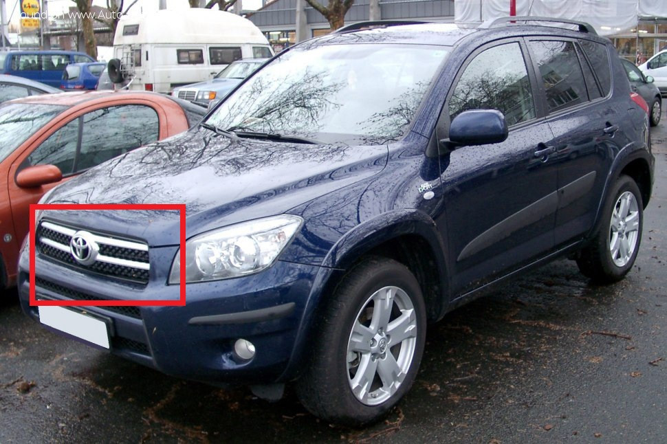 Решітка радіатора Тойота РАВ4 3 - Toyota RAV4 3 - 2005-2008