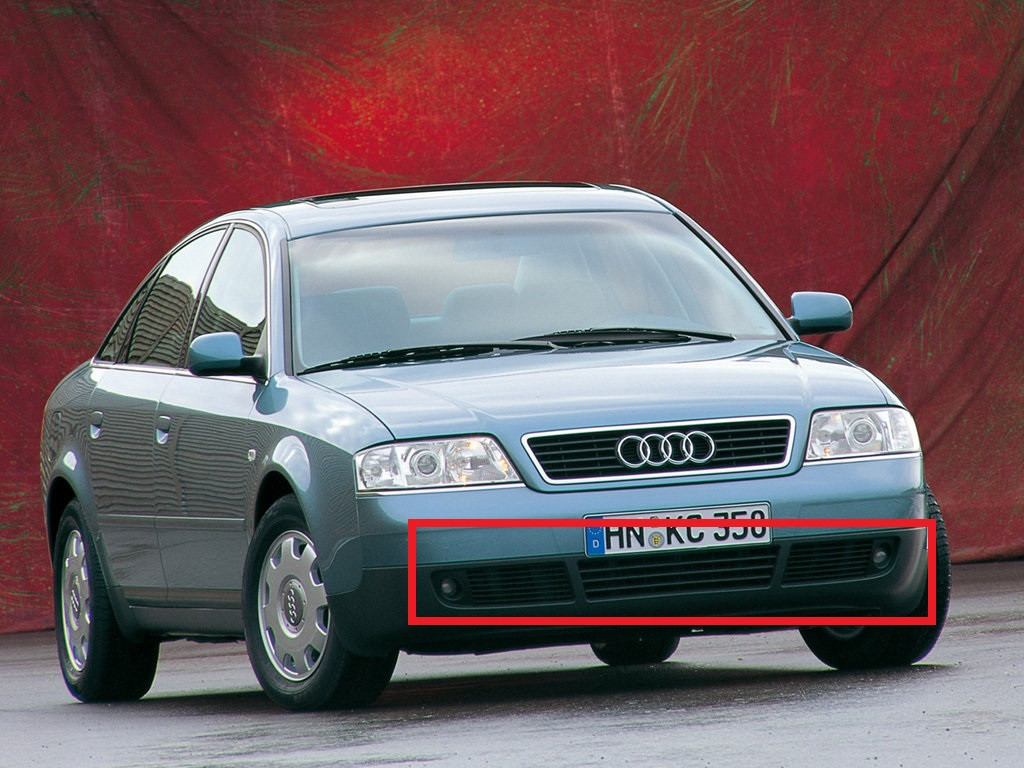 Решітка бампера Ауді A6 C5 - Audi A6 C5 1997-2001 (комплект)