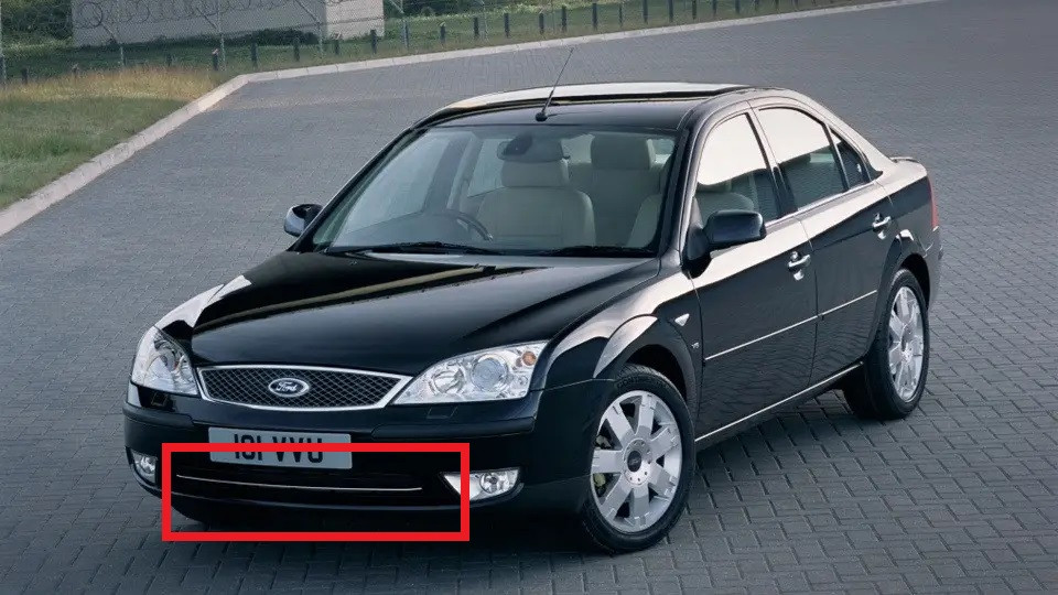 Решітка бампера Форд Мондео 3 - Ford Mondeo 3 - 2003-2007