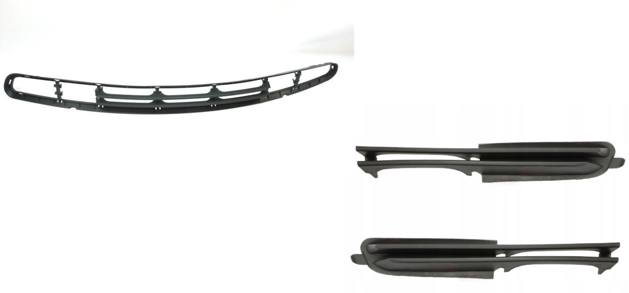 Решітка бампера БМВ 3 Е46 - BMW 3 E46 - 1998-2001(комплект)