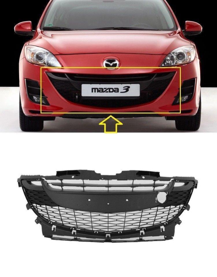 Решітка бампера Мазда 3 - Mazda 3 2009-2011