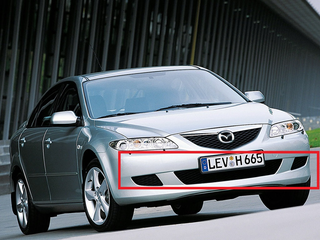 Решітка бампера (комплект) Мазда 6 - Mazda 6 - 2002-2005