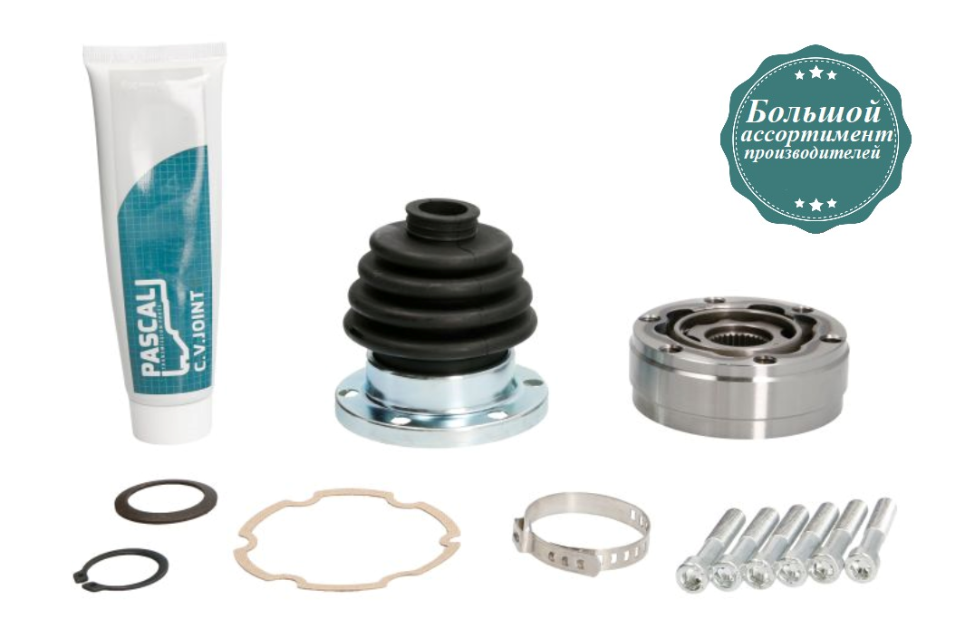 Внутрішній ШРУС Сеат Ароса, Кордоба, Фольксваген Кадді 2, Гольф 2, 3, Джетта 2, Поло 1974-2004