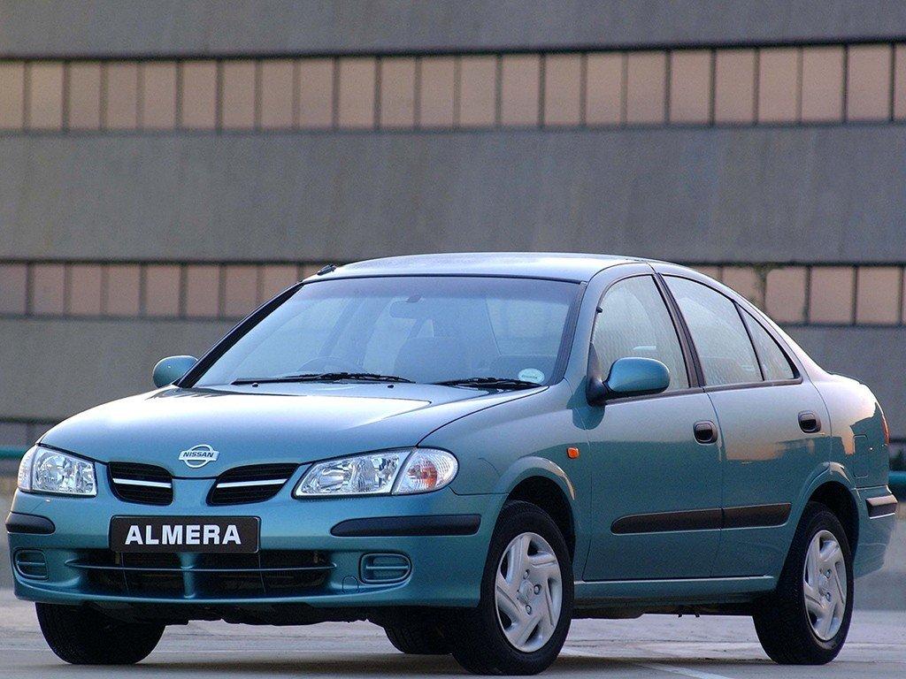 Ручка двері зовнішня задня ліва Ніссан Альмера - Nissan Almera 2000-2007