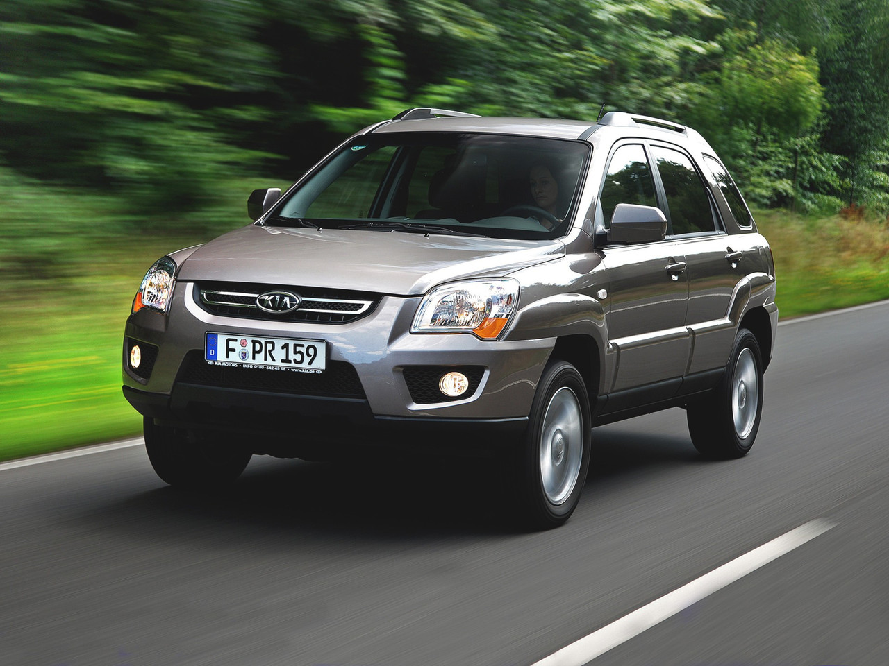 Ручка двері зовнішня задня ліва Кіа Спортейдж - Kia Sportage 2004-2010