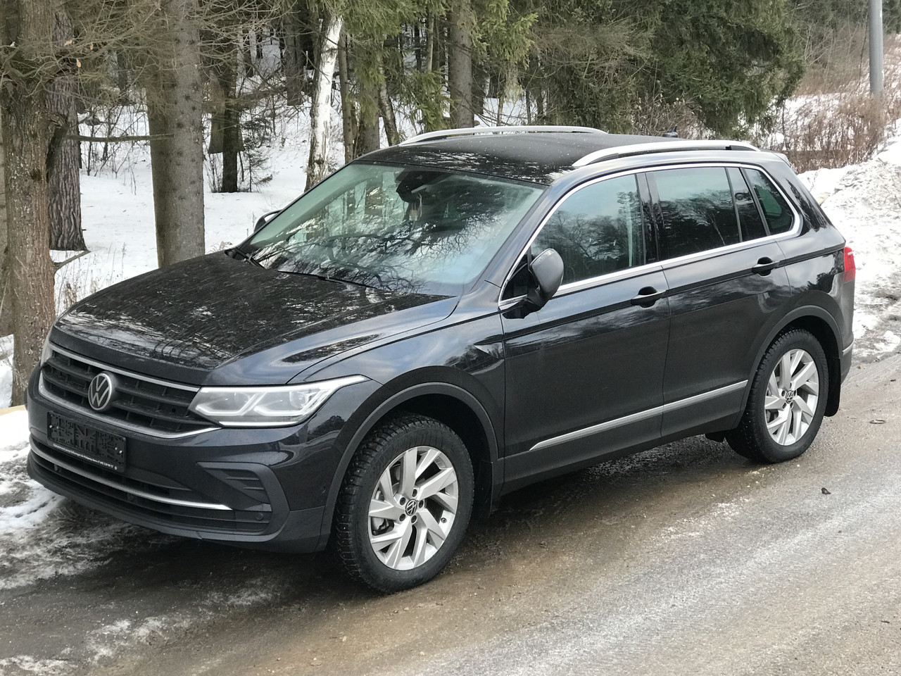 Ручка двері зовнішня передня ліва Фольксваген Тігуан - Volkswagen Tiguan 2007-