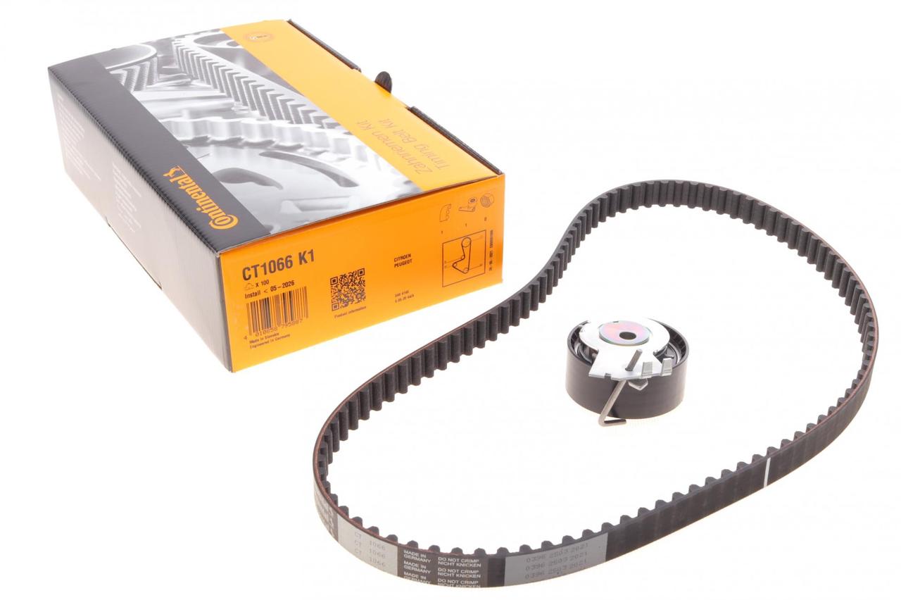 Комплект ременя ГРМ ( +ролік) Сітроен Берлінго, С2, С3, Пежо Партнер, 106, 206, 306 - 1.1i 96- (17x100z)