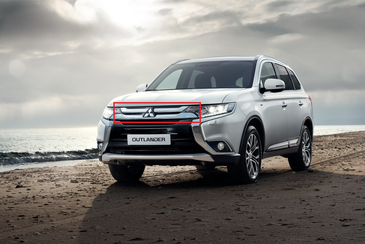 Решітка радіатора Митсубісі Аутлендер 3 - Mitsubishi Outlander 3 (GG/GF) - 2015- (рестайлінг)