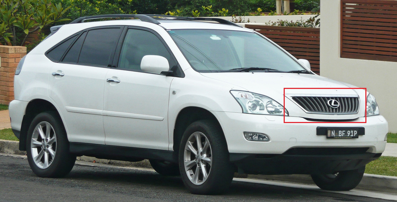 Решітка радіатора Лексус РХ350 - Lexus RX350 (XU30) 2003-2009