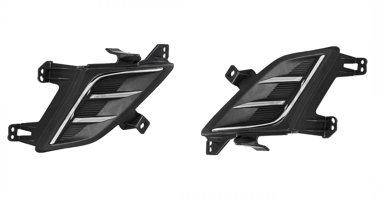 Решітка бампера (комплект) Форд Фокус  - Ford Focus 2018-