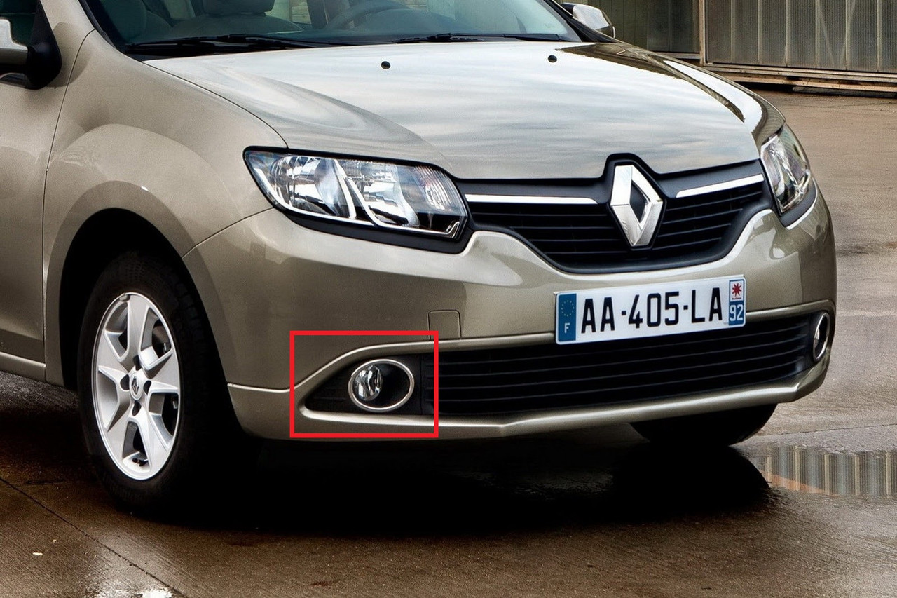 Решітка бампера (комплект) Дача Логан, Рено Символ - Dacia Logan, Renault Symbol (SD) 2013-