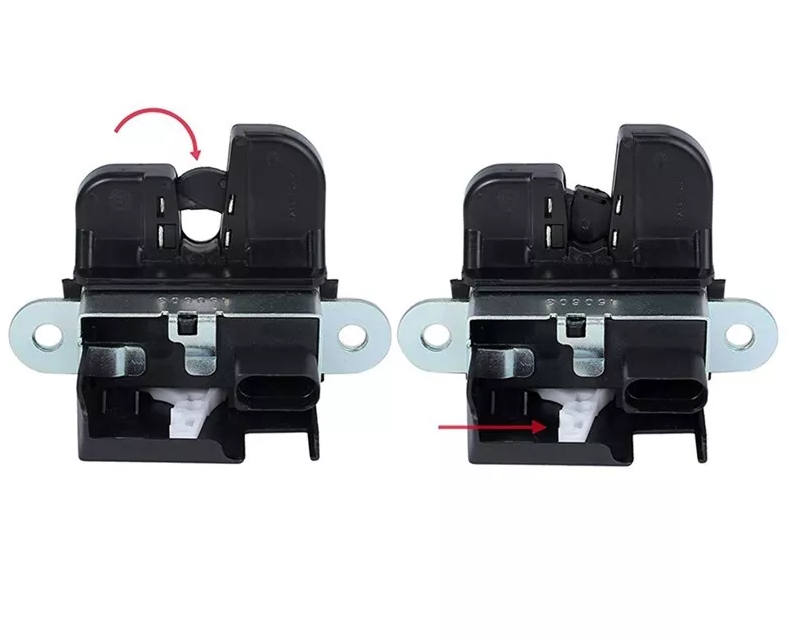 Замок кришки багажника, ляди Volkswagen Passat B6 - Фольксваген Пасат Б6 2005-2011