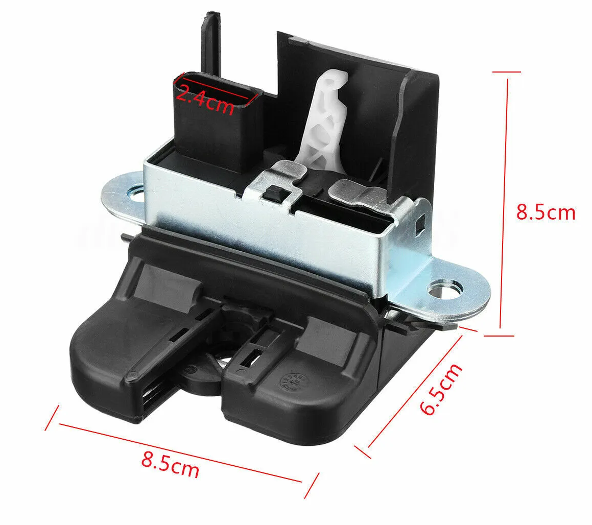Замок кришки багажника, ляди Volkswagen Passat B6 - Фольксваген Пасат Б6 2005-2011