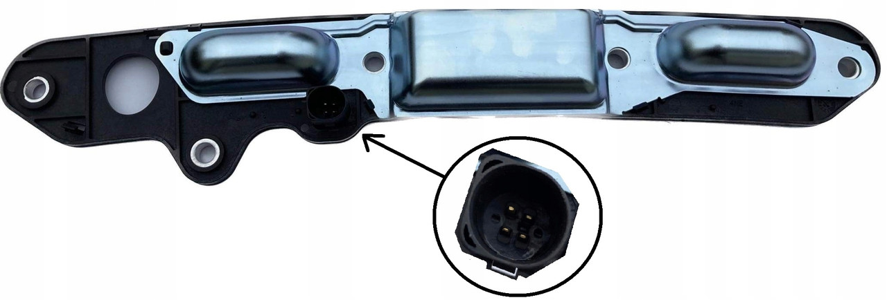 Накладка кришки багажника, підсвічування номерного знака (+ручка багажника) Volkswagen Passat B6, Go