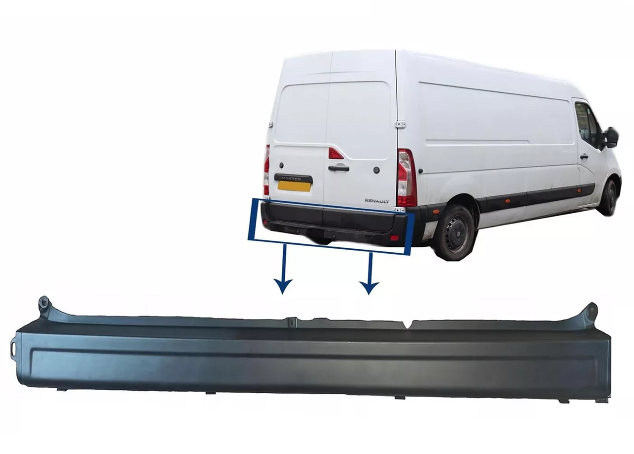 Задній бампер Рено Майстер 3 - Renault Master 3 2010-