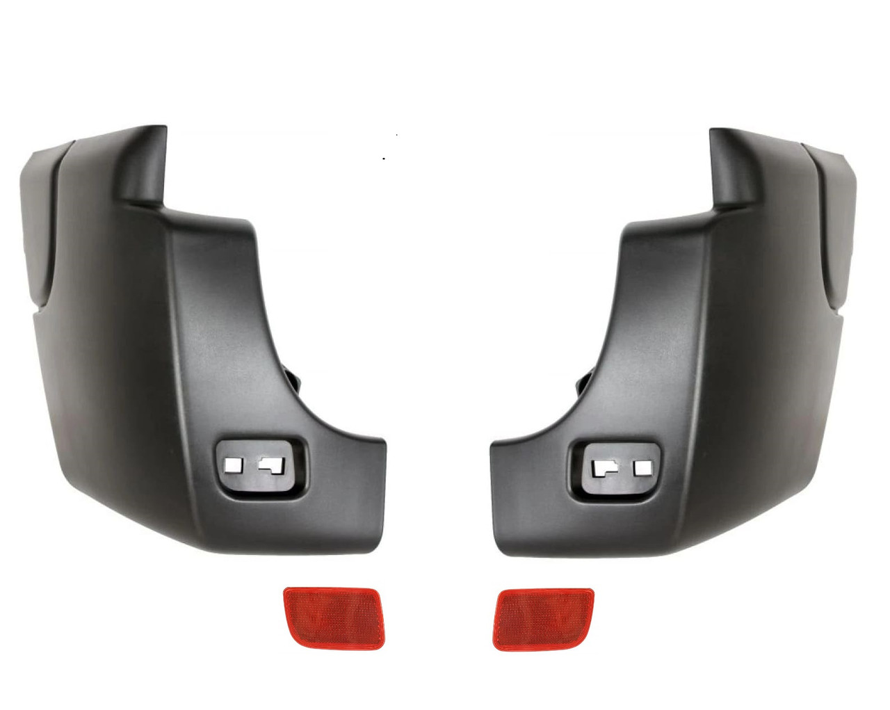 Кут, ікло заднього бампера правий + лівий (комплект) Рено Майстер 3 - Renault Master 3 2010-